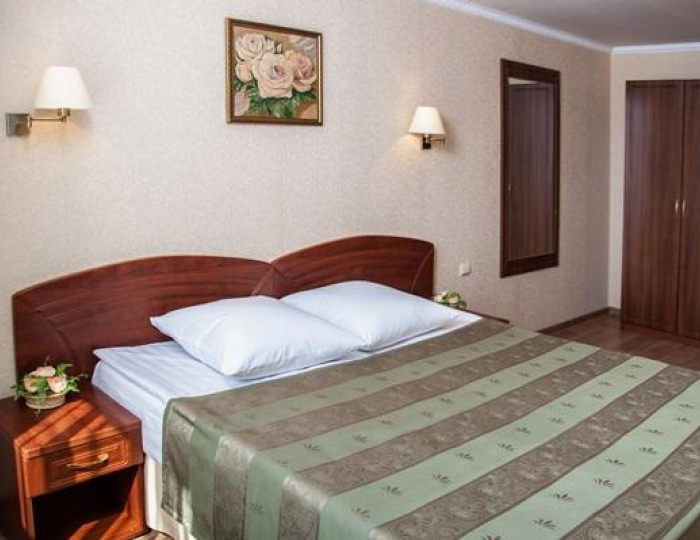 2-комнатный номер стандарт с 1 двуспальной кроватью - Отель «Знаменск»