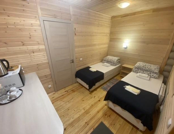 Номер стандарт с 2 односпальными кроватями - Мини-отель «Гора Крестовая» Кандалакша