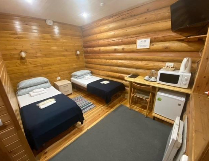 Номер стандарт с 2 односпальными кроватями - Мини-отель «Гора Крестовая» Кандалакша