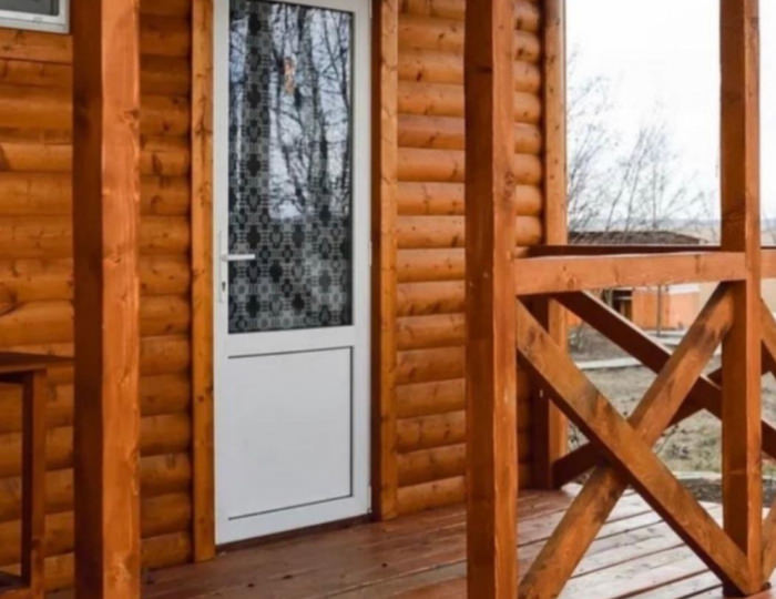 Номер стандарт с 1 двуспальной кроватью (корпус 2) - База отдыха «Клёвое место» Веселый