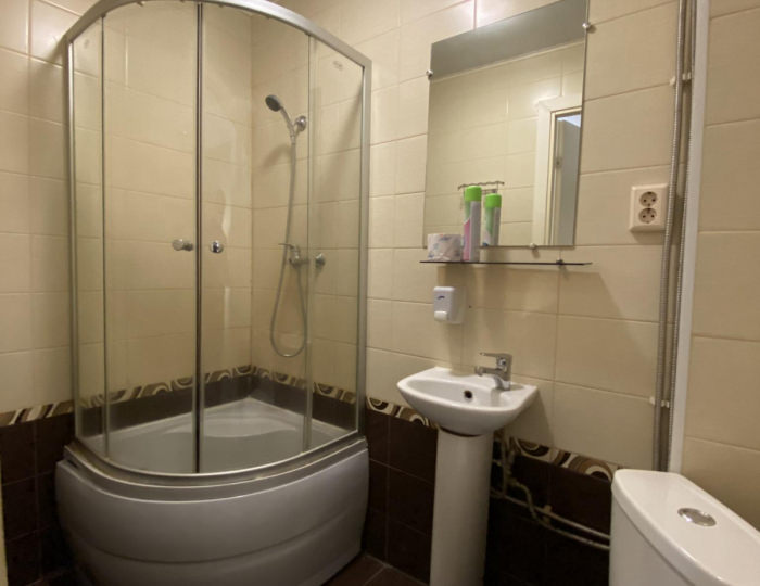 Номер эконом с 2 односпальными кроватями (общие удобства на этаже) - Отель «Лососинская» Петрозаводск