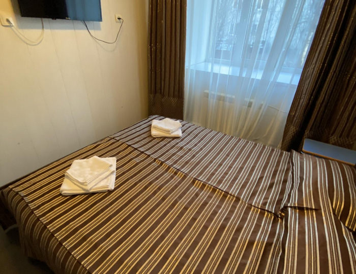 2-комнатный номер полулюкс с 1 двуспальной кроватью - Отель «Лососинская» Петрозаводск