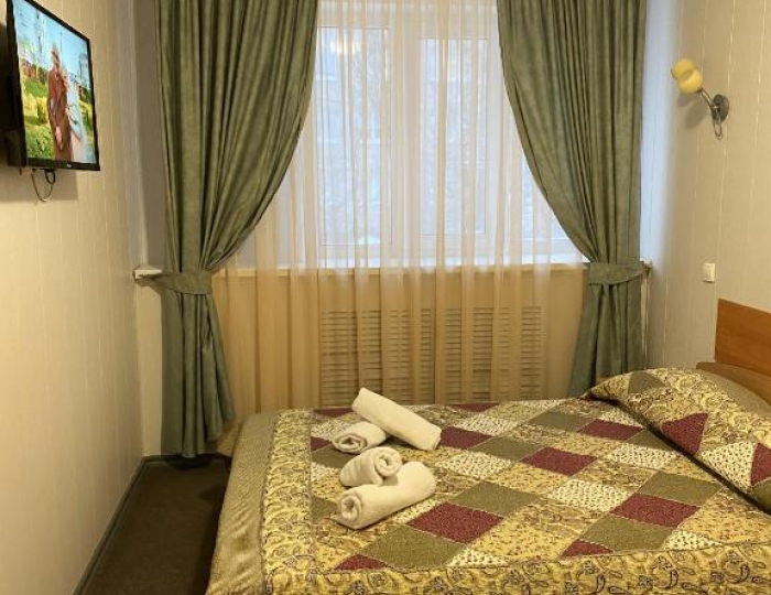 Номер стандарт с 1 двуспальной кроватью - Отель «Лососинская» Петрозаводск