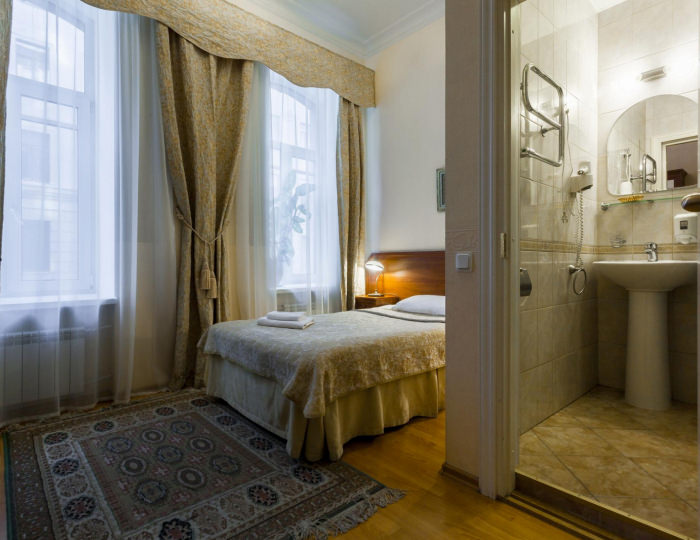 Комната стандарт с 1 односпальной кроватью - Гостевой дом «Басков» Санкт-Петербург