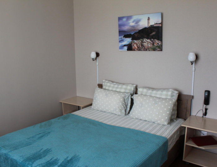 Номер полулюкс с 1 двуспальной кроватью - Отель «Маяк» Новоалтайск