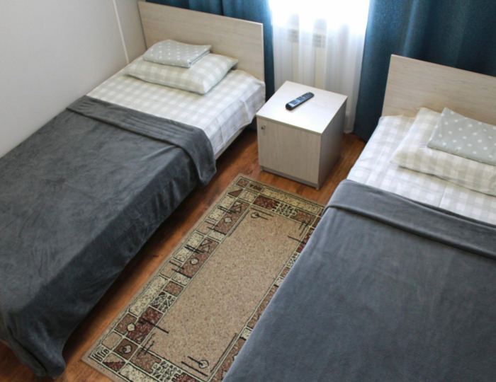 Номер стандарт с 2 односпальными кроватями - Отель «Маяк» Новоалтайск