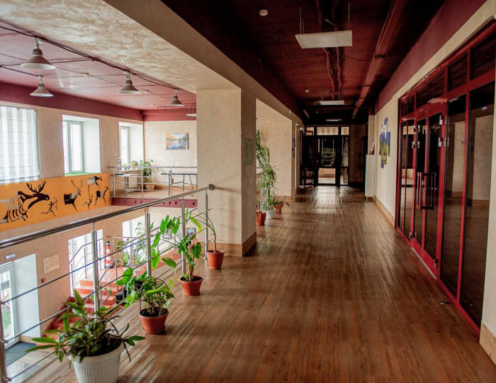 Кровать в 8-местном общем номере - Отель «Маяк» Новоалтайск