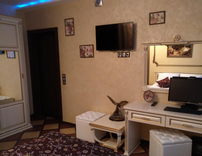 Номер люкс с 1 двуспальной кроватью - Мини-отель «Мираж» Москва