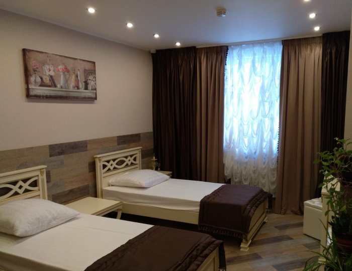 Номер люкс с 2 односпальными кроватями - Мини-отель «Мираж» Москва