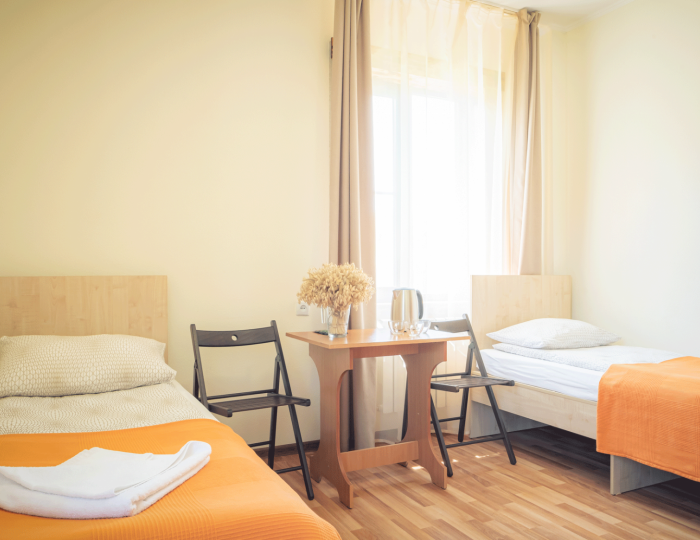 Номер стандарт эконом с 3 односпальными кроватями - База отдыха «Ковчег» Усть-Кокса