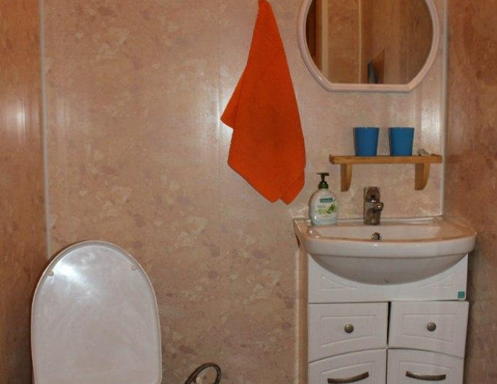 Коттедж стандарт с 4 односпальными и 3 двуспальными кроватями - База отдыха «Щучье Озеро» Лахденпохья