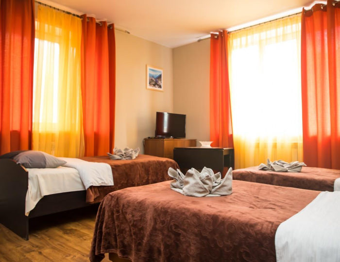 Номер стандарт с 3 односпальными кроватями - Мини-отель «Кашира» Кашира