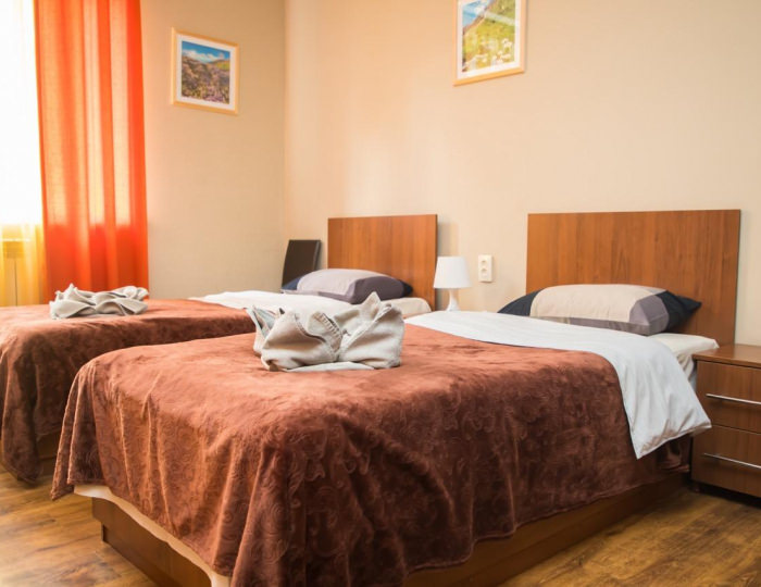 Номер стандарт с 3 односпальными кроватями - Мини-отель «Кашира» Кашира