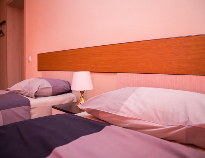 Номер стандарт с 2 односпальными кроватями (мансарда) #10 - Мини-отель «Кашира» Кашира