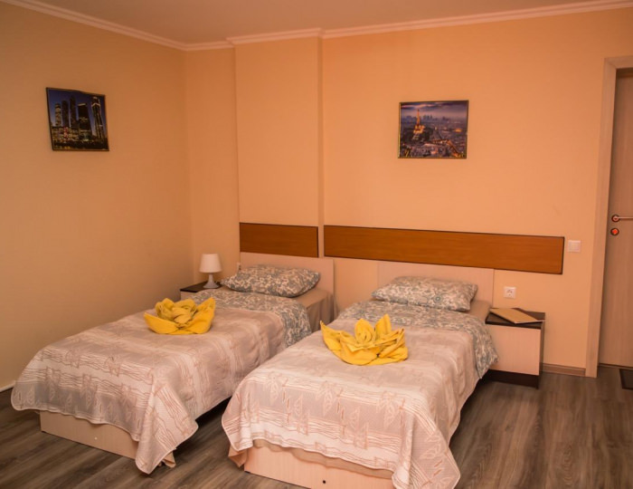 Номер стандарт с 2 односпальными кроватями (мансарда) #11 - Мини-отель «Кашира» Кашира