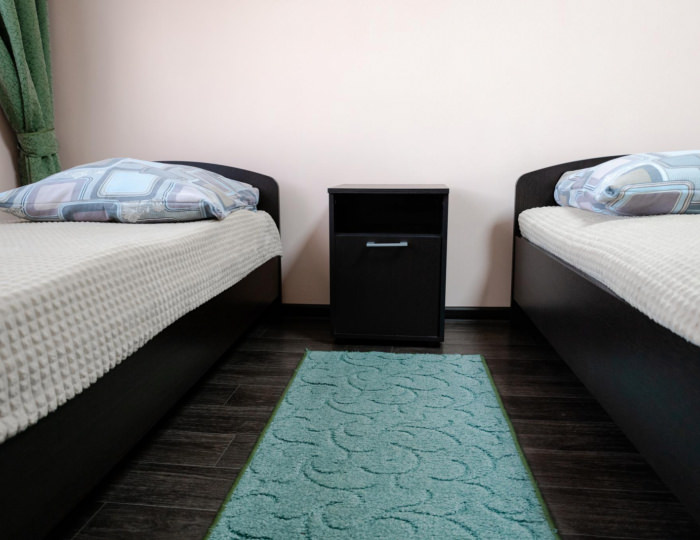 3-местный номер стандарт с 2 односпальными кроватями - Мини-отель «Амто» Елизово