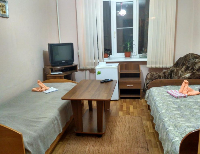 Номер люкс с 2 односпальными кроватями - Мини-отель «Заполярье» Полярные зори