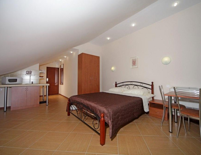 1-комнатные апартаменты студия (категория D) - Гостевой дом «Замок» Беседы