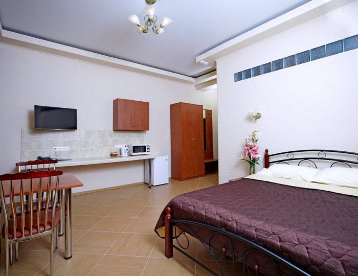 1-комнатные апартаменты студия (категория С) - Гостевой дом «Замок» Беседы