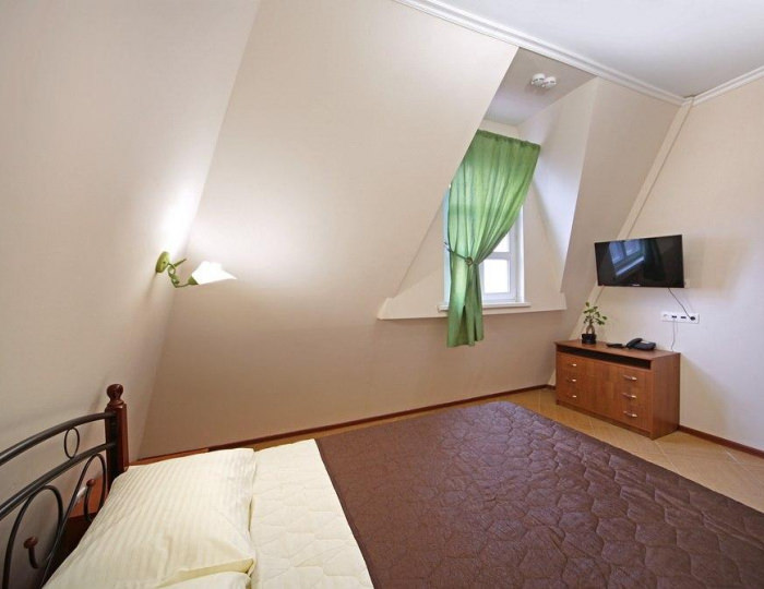 2-комнатные апартаменты студия (категория A) - Гостевой дом «Замок» Беседы