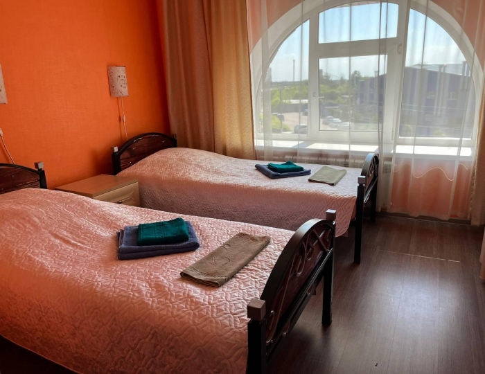 1-комнатный номер стандарт с 2 односпальными кроватями - Отель «Визит» Старая Купавна