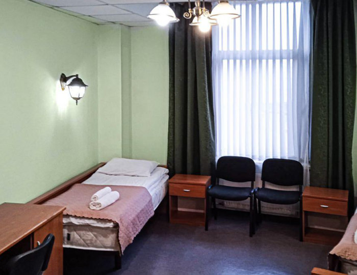 Кровать в 3-местном общем номере - Отель Smart Hotel KDO / Смарт КДО Ладожский Санкт-Петербург