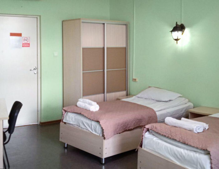 Номер эконом с 4 односпальными кроватями - Отель Smart Hotel KDO / Смарт КДО Ладожский Санкт-Петербург