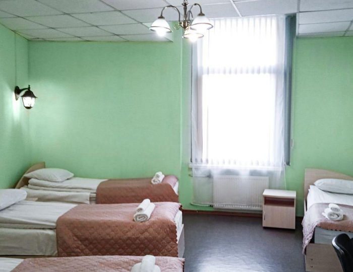 Номер эконом с 4 односпальными кроватями - Отель Smart Hotel KDO / Смарт КДО Ладожский Санкт-Петербург