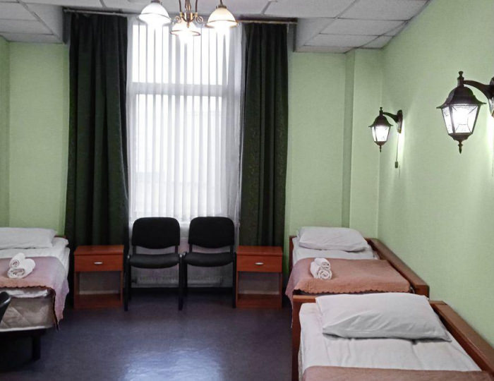 Кровать в 3-местном общем женском номере - Отель Smart Hotel KDO / Смарт КДО Ладожский Санкт-Петербург