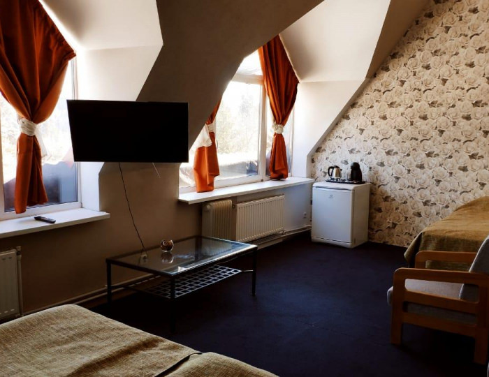 3-местный номер улучшенный (мансарда) - Отель «Яккима» Лахденпохья