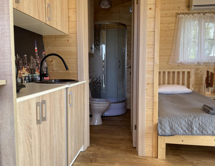 2-местный 2-комнатный коттедж стандарт - База отдыха «Тритон» Астрахань