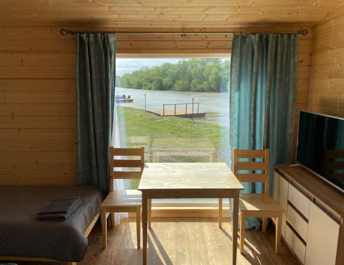 1-комнатный коттедж стандарт с 2 односпальными кроватями - База отдыха «Тритон» Астрахань