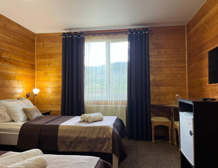2-местный номер стандарт с 2 односпальными кроватями - Загородный отель «Горное Озеро от Травел Хотелс Антураж» Даховская
