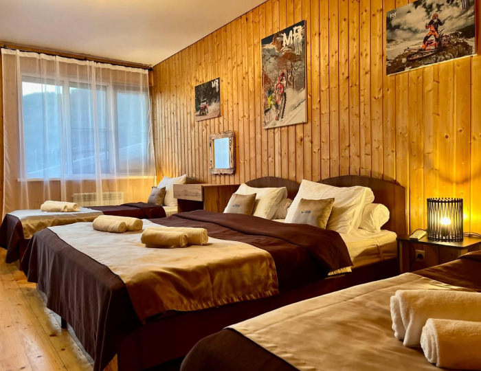 4-местный номер стандарт семейный - Загородный отель «Горное Озеро от Травел Хотелс Антураж» Даховская