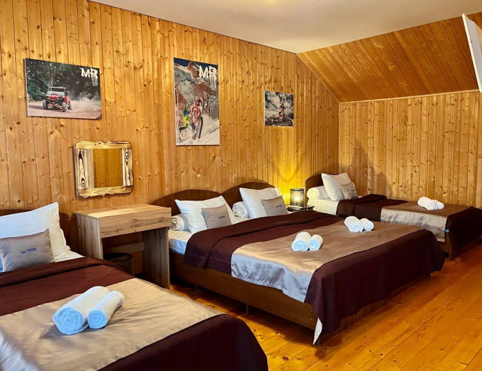 4-местный номер стандарт семейный - Загородный отель «Горное Озеро от Травел Хотелс Антураж» Даховская