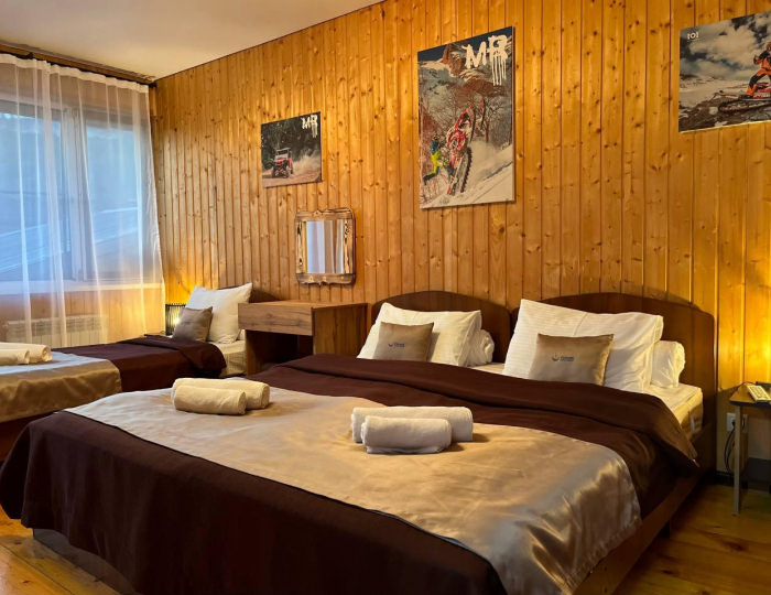 4-местный номер стандарт семейный - Загородный отель «Горное Озеро от Травел Хотелс Антураж» Даховская