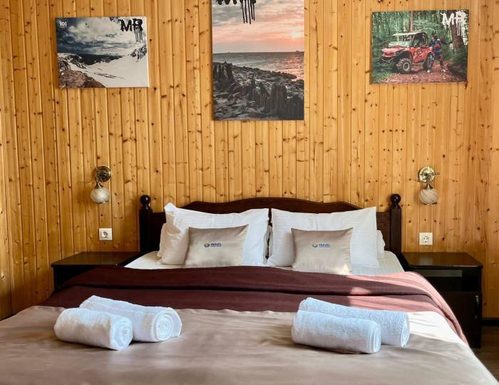 3-местный номер стандарт - Загородный отель «Горное Озеро от Травел Хотелс Антураж» Даховская