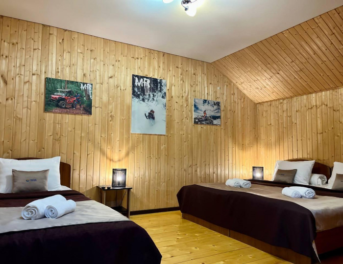 3-местный номер эконом - Загородный отель «Горное Озеро от Травел Хотелс Антураж» Даховская