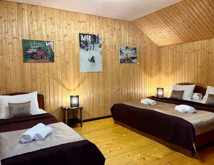 3-местный номер эконом - Загородный отель «Горное Озеро от Травел Хотелс Антураж» Даховская