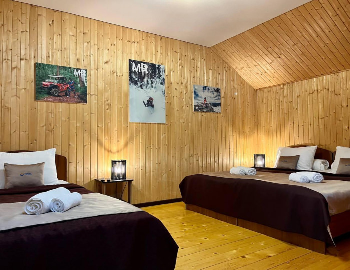 3-местный номер эконом - Загородный отель «Горное Озеро от Травел Хотелс Антураж» Даховская