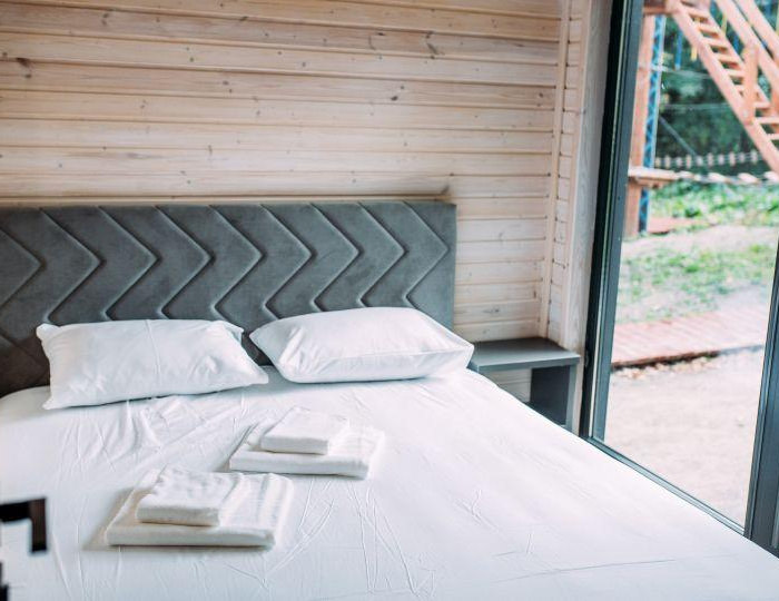 Домик Бук с купелью - Глэмпинг «Яворова Park» Гузерипль