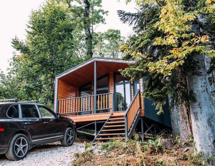 Домик Сосна - Глэмпинг «Яворова Park» Гузерипль