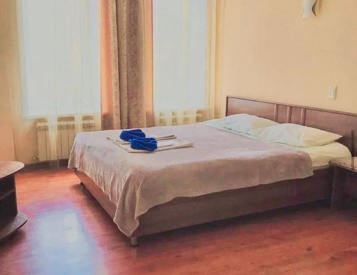 2-местный номер стандарт комфорт с 1 двуспальной кроватью - Гостевой дом «Семейный уют» Катунь