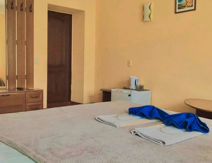 2-местный номер стандарт комфорт с 1 двуспальной кроватью - Гостевой дом «Семейный уют» Катунь