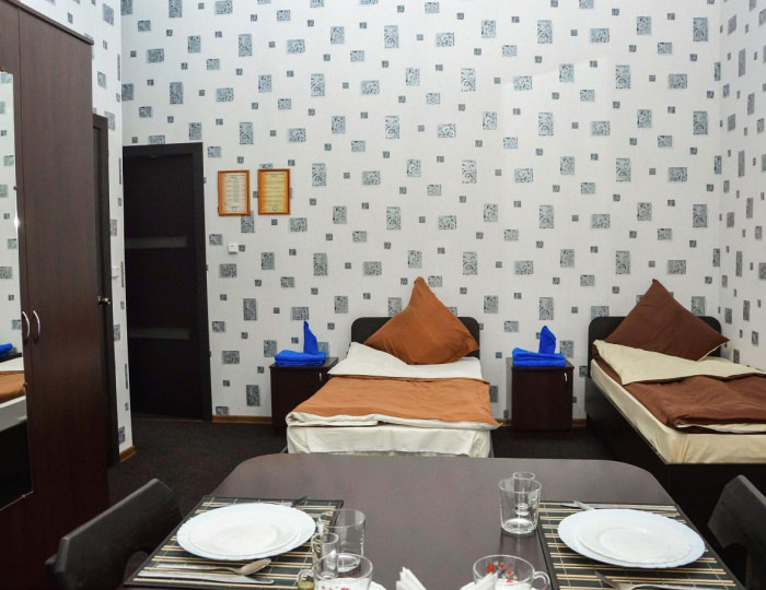 Номер стандарт с 2 односпальными кроватями - Мини-отель «Арарат» Камень-на-Оби