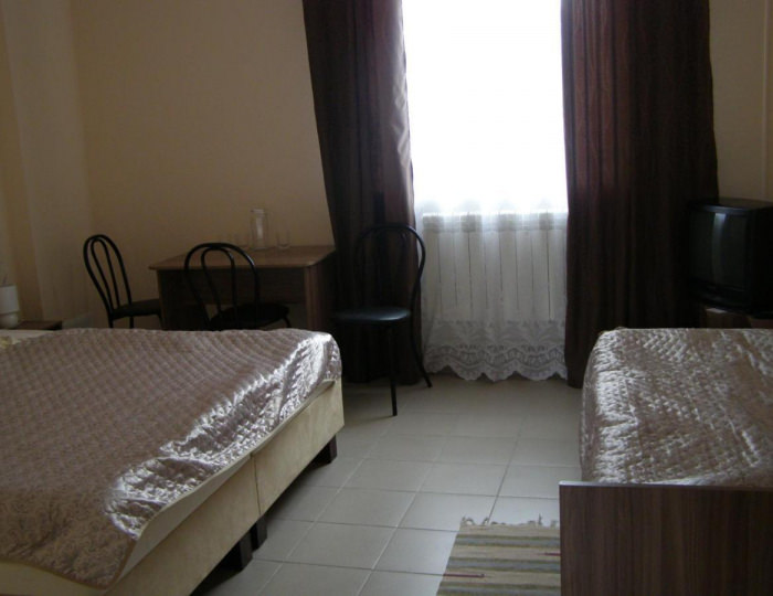 Номер эконом с 3 односпальными кроватями - Мини-отель «Русь» Новоалтайск