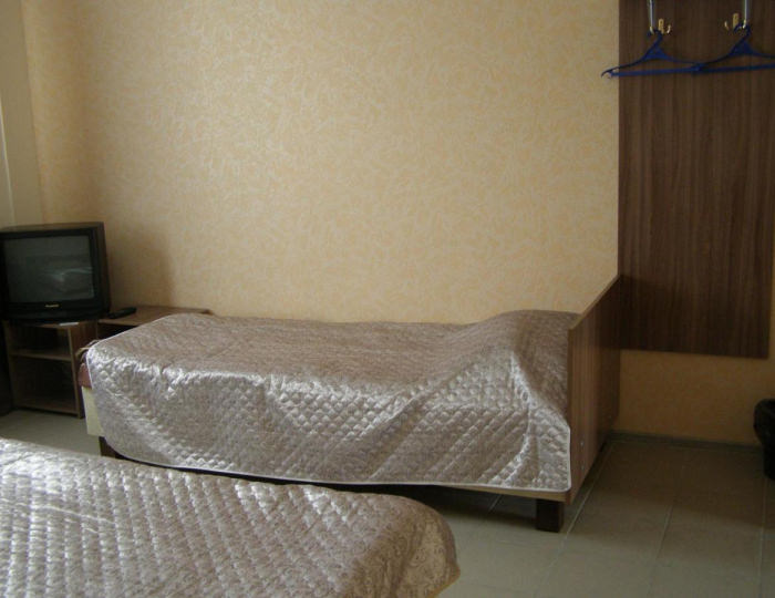 Номер эконом с 3 односпальными кроватями - Мини-отель «Русь» Новоалтайск