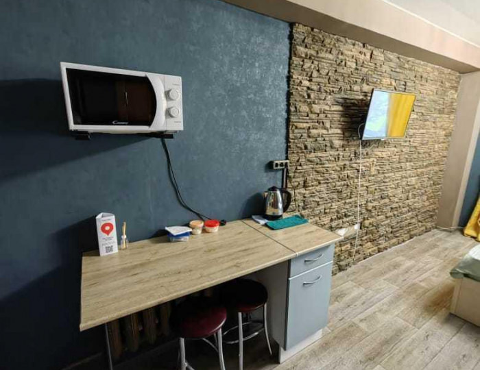 Номер люкс с 1 двуспальной кроватью - Мини-отель «Уют» Заринск