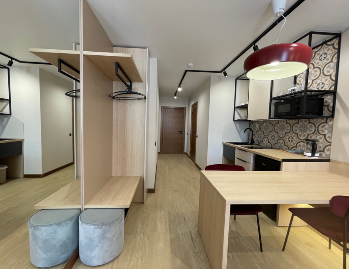 Апартаменты студия №202 - Апарт-отель Apart Hotel-BRAUN / БРАУН Барнаул