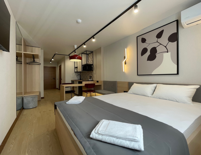 Апартаменты студия №202 - Апарт-отель Apart Hotel-BRAUN / БРАУН Барнаул